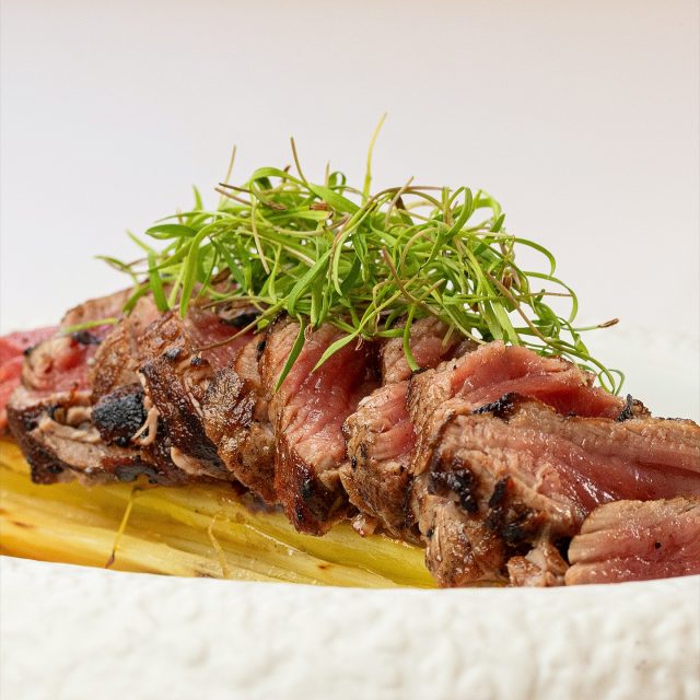 Wagyu is a cut defined not by bold flavors, but by its subtle transitions. Its marbling gives it an almost creamy texture, while the quick sear along the edges adds a faint smoky note — the kind of nuance that makes tataki so appreciated.

In our Wagyu beef tataki, balance is everything: perfectly thin slices, a temperature just above room level, the clean taste of the meat, and a sauce that highlights every detail instead of overpowering it. No dominant spices, no sharp acidity — only a gentle interplay of natural sweetness and a light char from the sear.

Each slice behaves the same way: it melts softly, leaving a dry, clean finish that disappears just quickly enough to make you want more.

Wagyu beef tataki is for those who value flavor without theatrics — a calm, confident dish that makes an evening feel quietly special.

📍 Calle San José, 6, Benalmádena
📞 +34 951 71 57 36

#love #lovely #restaurant #benalmadena #restaurante #benalmádena #malaga #spain #dinner #wine #málaga #vino #viño #víno #benalmadenapueblo #benalmadenacosta #benalmadenabeach #benalmadenamarina #cena #winelover #costadelsol #pleasure #brunch #tataki #wagyu #wagyubeef #wagyulover #beef